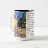 Tasse 2 Couleurs Terrasse Café (Devant gauche)