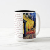 Tasse 2 Couleurs Terrasse Café (Devant droit)