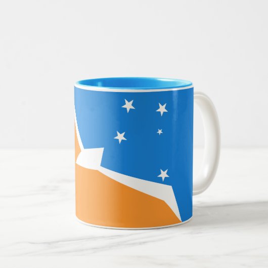 Tasse 2 Couleurs Terre de Feu (Devant droit)