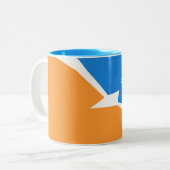 Tasse 2 Couleurs Terre de Feu (Devant gauche)