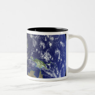 Tasse 2 Couleurs Terre entière de l'espace montrant Australie