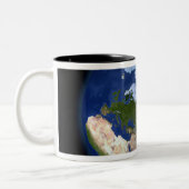 Tasse 2 Couleurs Terre entière montrant la région arctique (Gauche)