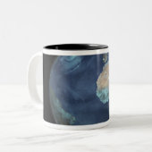 Tasse 2 Couleurs Terre entière montrant l'évaporation (Devant gauche)