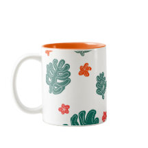 terre et mer : doodé motif fleurs & plante