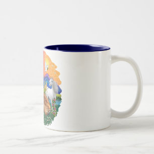 Tasse 2 Couleurs Terre Fantastique (ff) - chat Maine Coon (rouge)