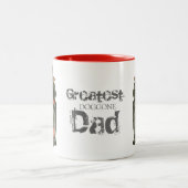 Tasse 2 Couleurs Terre-Neuve papa (Centre)