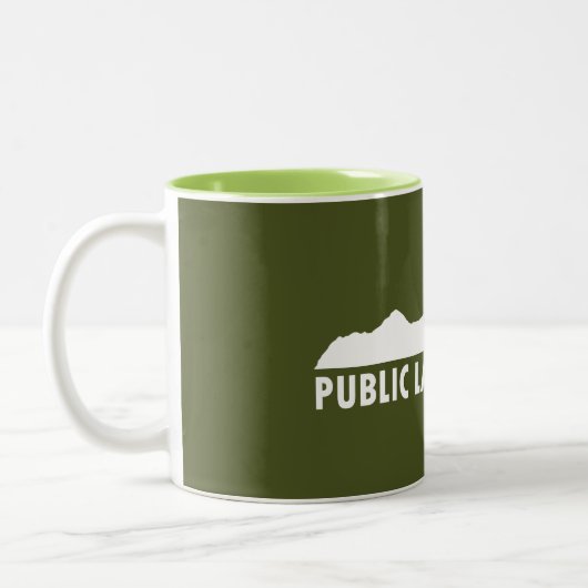 Tasse 2 Couleurs Terres Publiques S'Il Vous Plaît (Gauche)