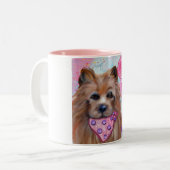 TASSE 2 COULEURS TERRIER AUSTRALIEN (Devant gauche)
