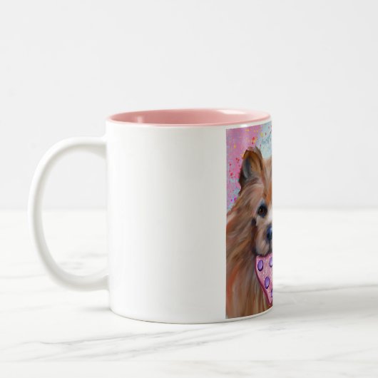 TASSE 2 COULEURS TERRIER AUSTRALIEN (Gauche)
