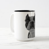 Tasse 2 Couleurs Terrier de Boston (Devant gauche)