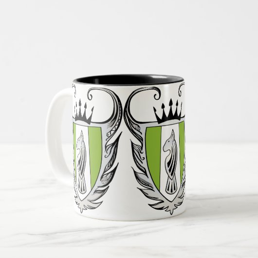 Tasse 2 Couleurs Terrier royal (Devant gauche)