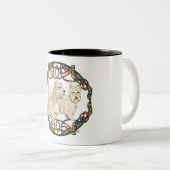 Tasse 2 Couleurs Terriers écossais (Devant droit)