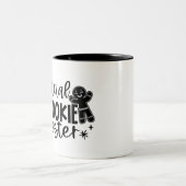 Tasse 2 Couleurs Testeur officiel de cookies (Centre)