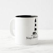 Tasse 2 Couleurs Tête de canassons (Devant gauche)