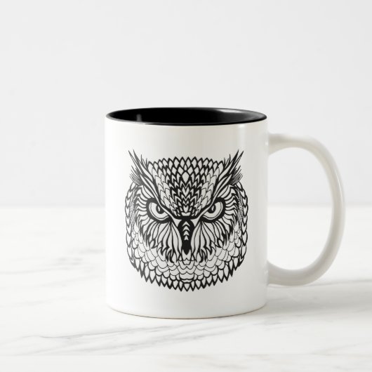 Tasse 2 Couleurs Tête de duc de style (Droit)