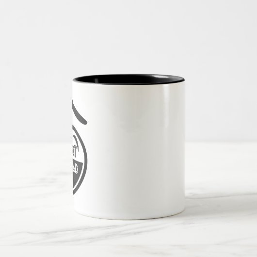 Tasse 2 Couleurs Tête de pot de café (Centre)