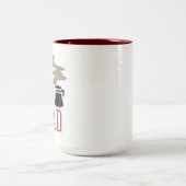 Tasse 2 Couleurs Tête de poteau (Centre)