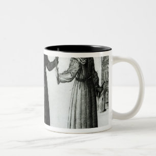 Tasse 2 Couleurs Tête du lecteur de son, Rattlehead, Roundhead
