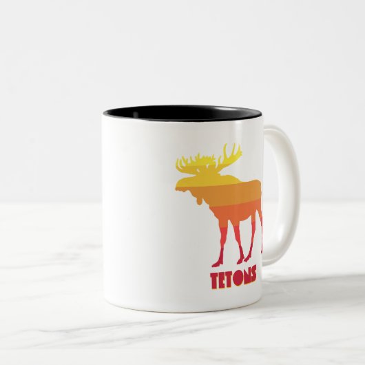 Tasse 2 Couleurs Tétons Moose (Devant droit)