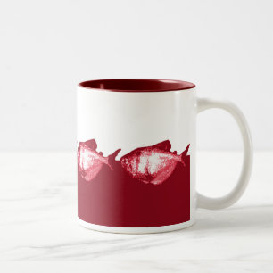Tasse 2 Couleurs Tétra jupe noire rouge