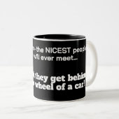 Tasse 2 Couleurs Texans - les gens les plus amicaux...jusqu'au vola (Devant droit)