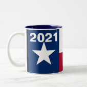 TASSE 2 COULEURS TEXAS (Gauche)