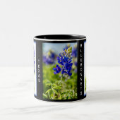 Tasse 2 Couleurs Texas Bluebonnets (Centre)