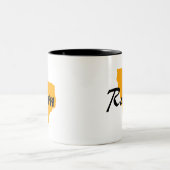 Tasse 2 Couleurs Texas Born, Californie (Centre)