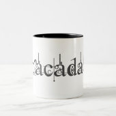 Tasse 2 Couleurs Texte Abracadabra (Centre)