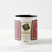 Tasse 2 Couleurs Textile afghan de mariage (Centre)