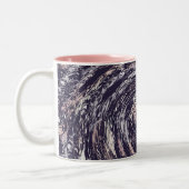 Tasse 2 Couleurs Texture abstraite de remous (Gauche)
