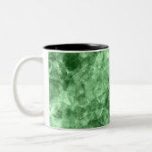 Tasse 2 Couleurs Texture écaillée vert foncé (Gauche)