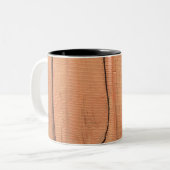 Tasse 2 Couleurs Texture en bois (Devant gauche)