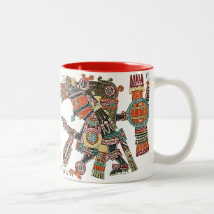 Tasse 2 Couleurs Tezcatlipoca - miroirs de tabagisme