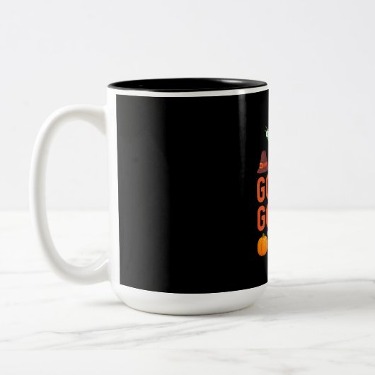 Tasse 2 Couleurs Thanksgiving C'Est Des Temps Gobous (Gauche)