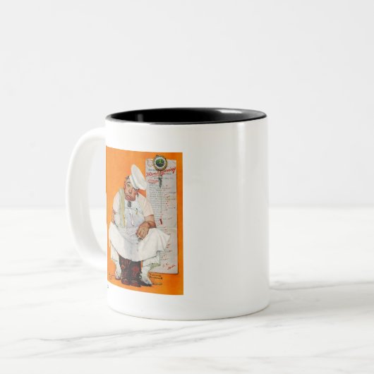 Tasse 2 Couleurs Thanksgiving Day Blues (Devant gauche)