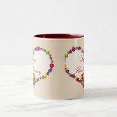 Tasse 2 Couleurs Thanksgiving Heart (Centre)