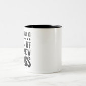 Tasse 2 Couleurs That's What I Do I Fix Stuff Funny Mechanic (Centre)
