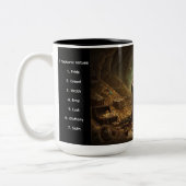 Tasse 2 Couleurs The 7 Satanic Virtues: Greed (Gauche)