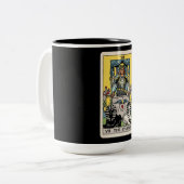 Tasse 2 Couleurs The Chariot Tarot (Devant gauche)