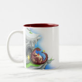 Tasse 2 Couleurs Thé de dragon (Gauche)