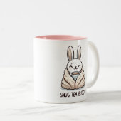 Tasse 2 Couleurs Thé De Lapin Croustillant (Devant droit)
