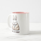 Tasse 2 Couleurs Thé De Lapin Croustillant (Devant gauche)