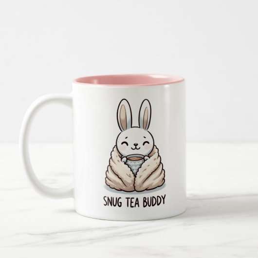 Tasse 2 Couleurs Thé De Lapin Croustillant (Gauche)