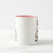 Tasse 2 Couleurs Thé De Lapin Croustillant (Centre)