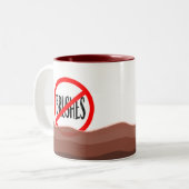 Tasse 2 Couleurs Thé des artistes pas de pinceaux (Devant gauche)