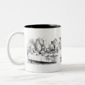 Tasse 2 Couleurs "Thé fou " (Gauche)