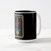 Tasse 2 Couleurs The Hanged Man Tarot (Devant droit)
