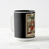 Tasse 2 Couleurs The Hierophant Tarot (Devant gauche)