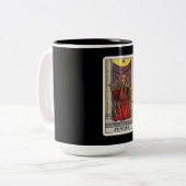 Tasse 2 Couleurs The Justice Tarot (Devant gauche)